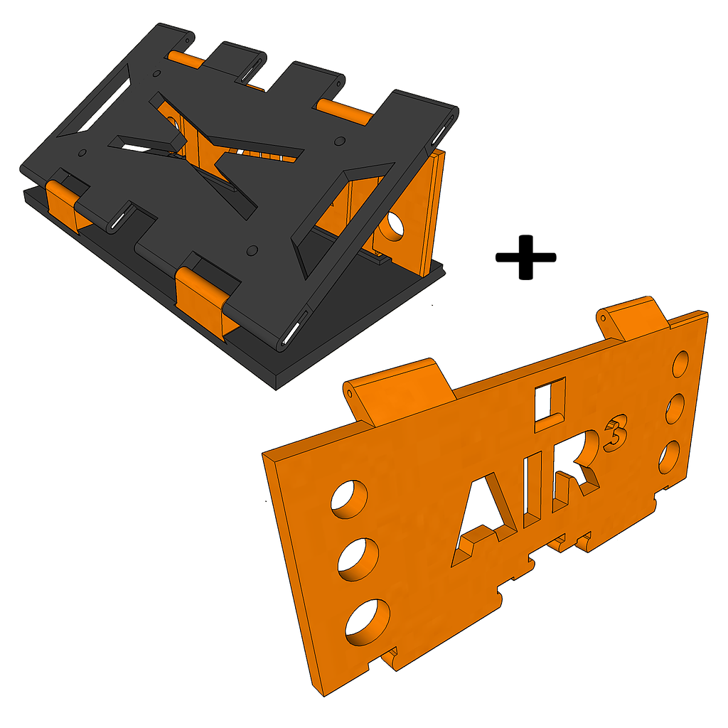 ABS Base for Air³ 33 &amp; 43 (7.1)